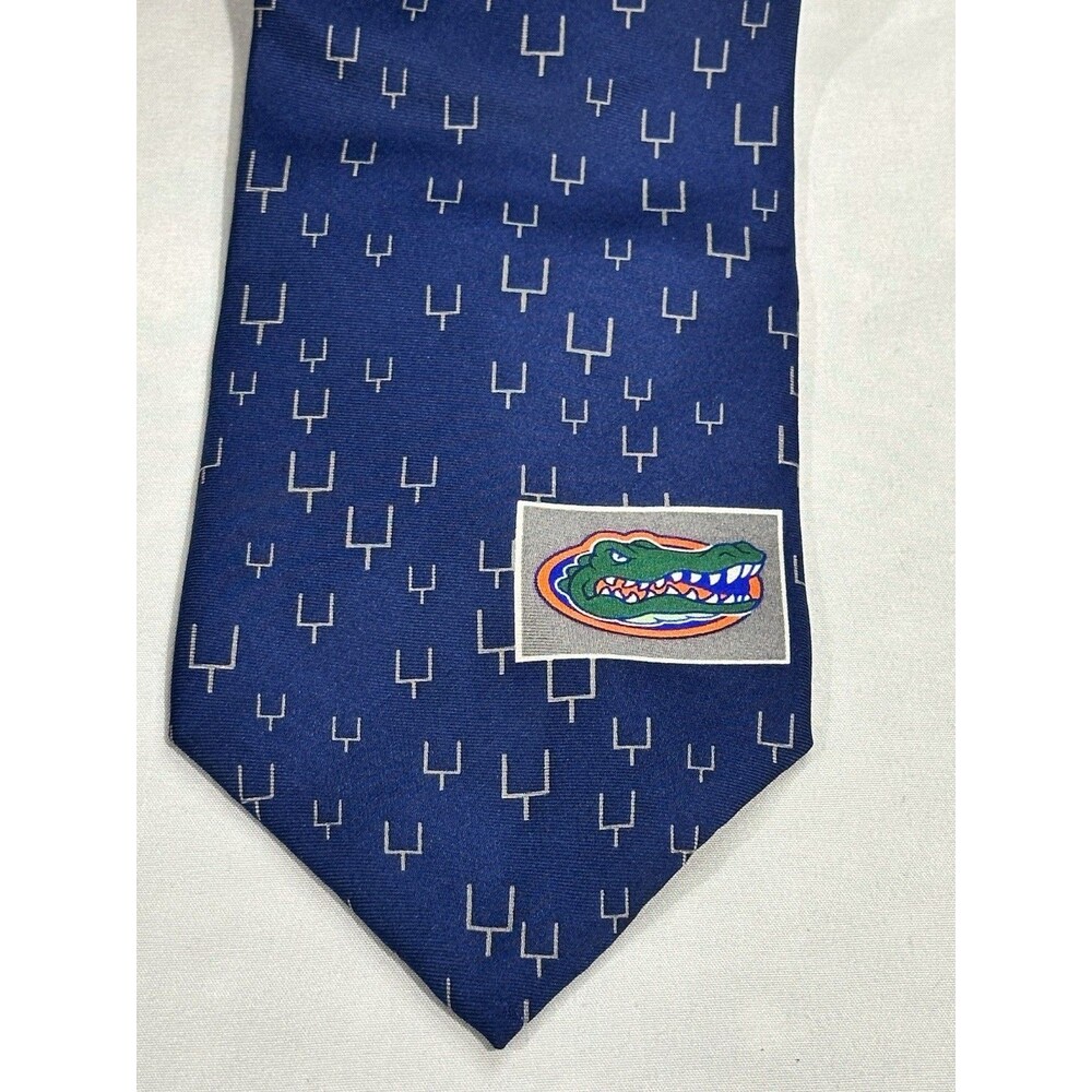 University of Florida Gators UF Football Goalpost Novelty Neck Tie NWT Made USA